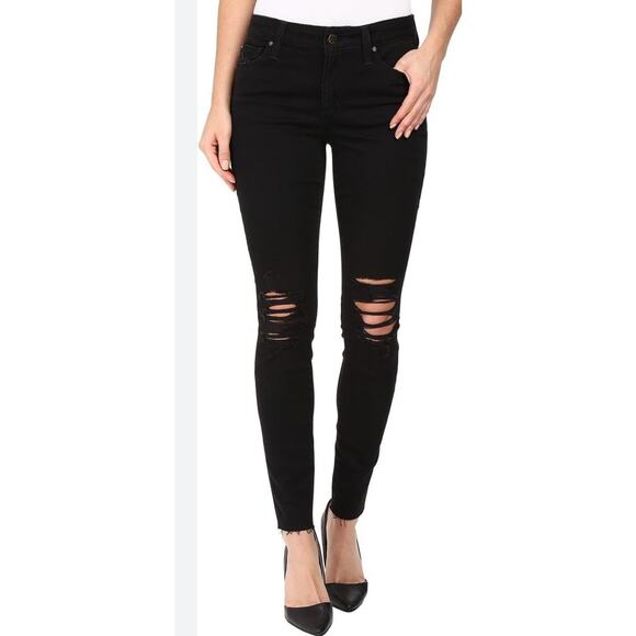 Joes Jeans Flawless The Icon Destroyed Denim jeans Black 28 - Picture 1 of 8